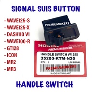 WAVE125-S SIGNAL SUIS HANDLE SWITCH DASH 110 V1 WAVE 100R WAVE 125S 125X ICON GT128 MR2 MR3