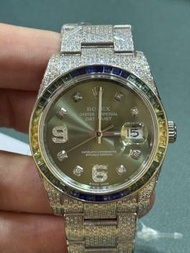 🤴🏻👑   💎勞力士 Rolex 116200 M頭 後加鑽石 後加錶面 單錶！Datejust 36mm