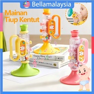 Bella Mainan Terompet Kanak-kanak Music Small Horn Toys With Lanyard Mini Blowing Trumpet Toys Cute
