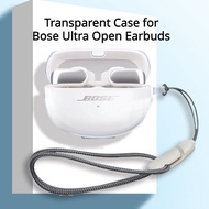 for Bose Ultra Open Earbuds Case Earphone Protective Cover Anti-fall Soft Silicone Wireless Bluetooth Earbuds Carrying