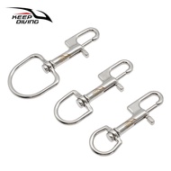 Diving Suit Hook Hanging Buckle Double Head Stainless Steel X20Quick Release Technology Diving BCD S