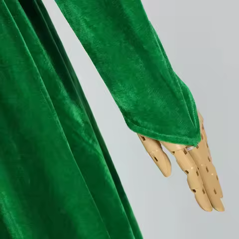 Monster Shrek Cos Costume Green Dress C Suit Fiona Princess Dress Cosplay Anime Play XLITOU