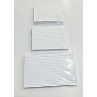 Index Card 100Pcs/Pack (3x5)(4x6)(5x8)