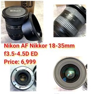 Nikon AF Nikkor 18-35mm f3.5-4.5D ED