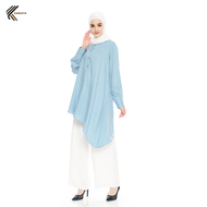 SABILA Alanya Tunik Atasan Wanita Terbaru Jumbo Bahan Katun Madinah Premium