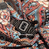 Montres Company 香港註冊公司 (33年老店) 卡西歐 CASIO 不鏽鋼錶帶 黑色 細錶徑 B640 B640W B640WB B640WBG B640WBG-1 B640WBG-1B