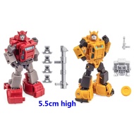 NA Bumblebee 2.0 Flying over the Mountain Set H25 Bumblebee Small Scale Transformation G1 Animation 