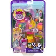 Polly Pocket Camp Adventure Llama Compact Playset ไปตั้งแคมป์กับลามะของตุ๊กตาพอลลี่ พ็อกเก็ต ของแท้
