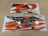 RS150 HONDA WINNER 150 HAYABUSA  (29)BODY COVER STRIPE sticker
