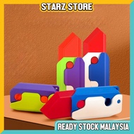 3D Gravity Knife Carrot Knife Fun Decompression Toys Decompression Push Card Small Toy 3D Printing G