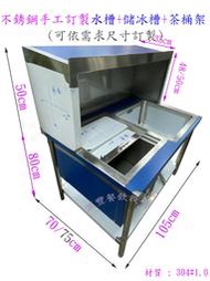 滙豐餐飲設備～不銹鋼手工訂製吧檯(水槽、儲冰槽、紅茶桶架)接受各式規格需求訂製調酒吧、飲料吧檯、滴水盤吧檯