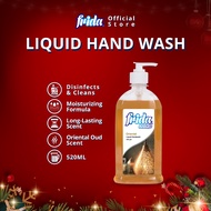 Frida Hand Wash Oriental Oud [520ml] Lasting Scent (Skin Hydration/Sensitive/Moisturising)