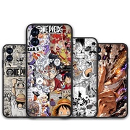 Silicone TPU Shell OPPO A18 A38 A58 A78 4G A98 F23 Reno 8T 5G 7z 8z 7Lite G569 Luffy Gear 5 Black Ph