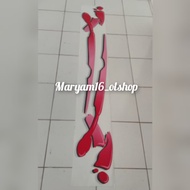 STRIPING BODY stiker mobil SUZUKI KATANA 2002