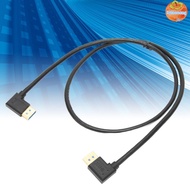 INTOO DisplayPort Cable, 1.4 32.4Gbps 1m / 3.3ft 90 Degree Right Angle DP Male to DP Male Cable, Rig