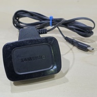 ​[Tool/Spare Parts] Genuine Samsung Adapter (ETA0U10UBE) Micro-USB Cable UK Plug 3 Legs 5V 0.7A Sold