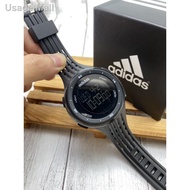 ✟◊[2.2 PROMOTION CLEAR STOCK] ADIDAS Watch Duramo Black White Series ADP6089 FREE BOX 🔥