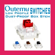 Outemu Low Profile Switch Dustproof Box Stem for Redragon SMD 3 Pin for Mechanical Keyboard