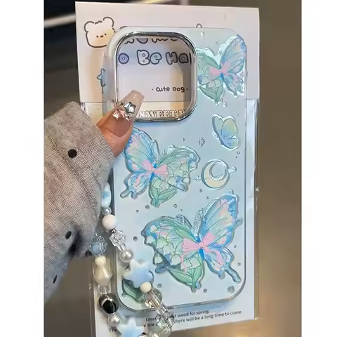 Colorful Butterfly Phone Case For OPPO A78 A58 A38 4G A95 F19 A54 A74 A95 A15 A35 Soft Silicone Cove