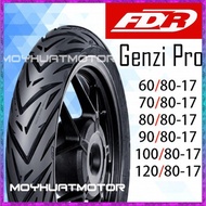 FDR Genzi Pro Tyre Tayar / Regular Compound Tyre Motorcycle 60/80-17 70/80-17 80/80-17 90/80-17 100/