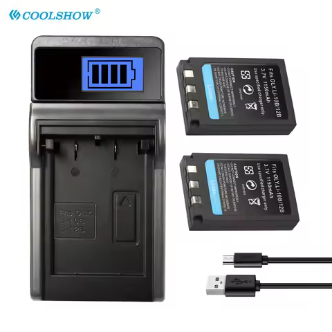 1150mah Batteries Li 12B 10B Li-10B Li-12B For Olympus C-50 C-60 C-70 C- 470 760 765 770 X-1 X-2 X-3
