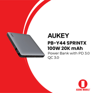 Aukey PB-Y44 SprintX 100W 20000mAh Power Bank With PD 3.0 QC3.0 untuk peranti mudah alih & USB C Lap