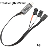MEUS RACING 4WS Four-Wheel Steering Control Line Upgrades with Control Board and Servo Control Lines