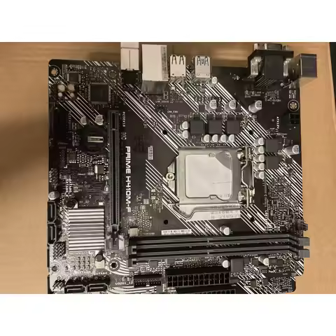 Used mATX Motherboard for ASUS PRIME H410M-F LGA1200 H410 DDR4 VGA PS/2 USB3.2 Gen1 Office PC Nice C