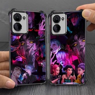 D7 K-POP Saja Boys TPU Case for Realme C55 C30 C2 C33 2023 shockproof