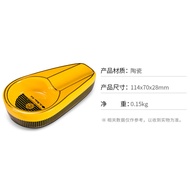 Portable Cigar Ashtray Decorative Mini Single Cigar Lighter Fashionable Creative Gift Ceramic Materi