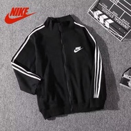 【NIKE JACKET】✔ Permier Quality A Jacket Men's track and field suit super large clothing jaket lelaki