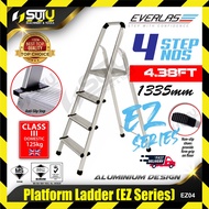 【SUI U】EVERLAS EZ04 4 Steps 1335MM EZ-Series Aluminum Platform Ladder / Tangga