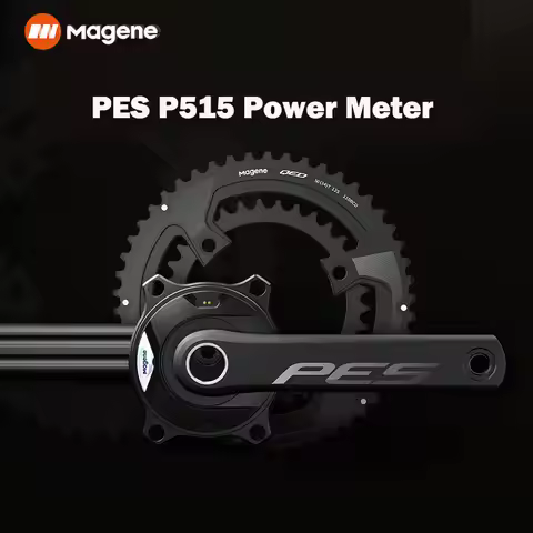 Magene PES P515 Power Meter Crankarm Cycling Spider-Based Power Meter 110 BCD 4 Bolt24mm Steel Spind