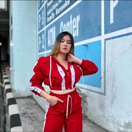 Muzakishop1 - Hoodie Sport Set Celana Jogger Pants Pria Wanita | Celana Panjang Olahraga Sport