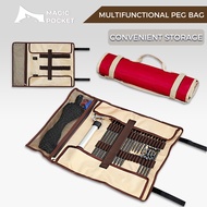 Holder Large Tote Bag Nail Stake Camping Multipurpose Tent Peg Bag Pancang Khemah Bag Paku Khemah St