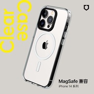 RHINOSHIELD 犀牛盾 iPhone 14/14 Plus/14 Pro/14 Pro Max Clear (MagSafe兼容) 超強磁吸透明防摔手機殼(抗黃終生保固)14 Pro Max (6.7吋)