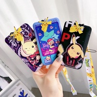 [SG] Pokemon Ezlink Card Lanyard  Retractable Keychain Pass Holder Student ID Tag Card Holder stretchable lanyard kids