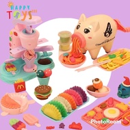ID HAPPYTOYS.888 FUN DOH PLAY DOH SET KITCHEN SET PIGGYmie FUN DOH PLAY DOH SET ICE CREAM /