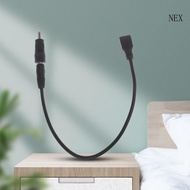 NEX Micro USB to 5 5x2 1mm Adapter Cable Set for LED Lights Speakers Cameras 27CM
