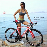 SAVA Sava road bike carbon fiber 22-speed ultra-light shift men and women models wind-bending racing road bike