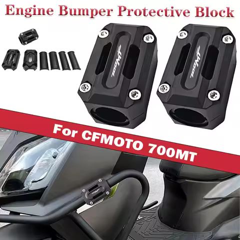 Motorcycle Accessories Bumper Engine Guard Protector Block Crash Bar Decorative For CFMOTO CF MOTO c