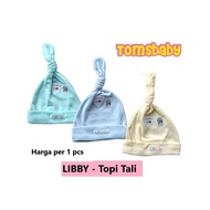 [TOMS] [0-3 months] LIBBY (1pcs) Plain Color Baby Strap Hat