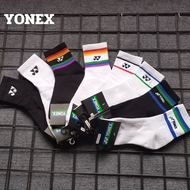 YONEX ถุงเท้ากีฬาข้อกลาง ข้อยาว มีหลายสี เหมาะสำหรับเล่นกีฬา