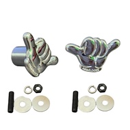 Hitman Hangloose Feet Rear Chrome Wiper Hat universal