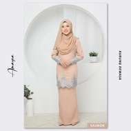 Habibi Boutique | Kurung Moden Amayra Salmon