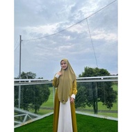Alwira.Outfit Haura Instan Hijab Segitiga Instan Jersey