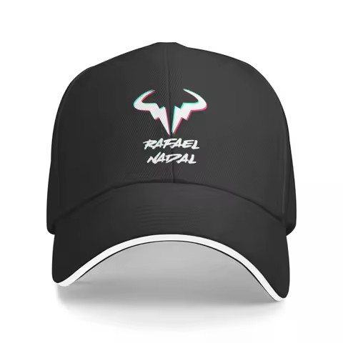 Rafael Nadal Tennis Player Baseball Caps Hip Hop Sandwich Caps for Men Women Adjustable Sun Hat Outd
