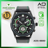 Evergarden AD-STEEL AD8880 Casual Business Men Watch Date Display Quartz MovementFunction Watch :04.