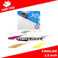 Thirty Four Soft Lures Fishlike 1.5 Inch Fishing Bait