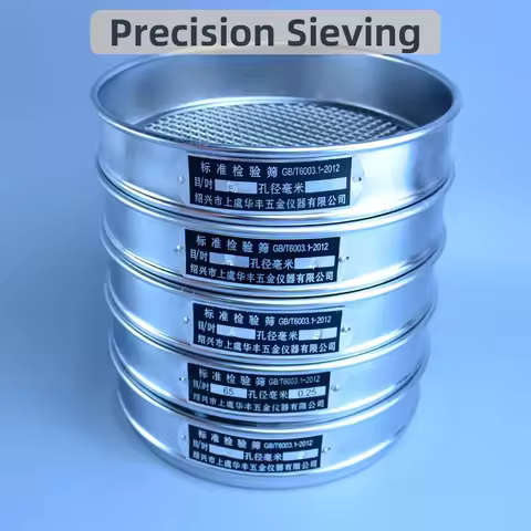 Laboratory Sieve Mesh Test Sieve Laboratory Standard Sampling Inspection Pharmacopeia Sieve 304 SUS